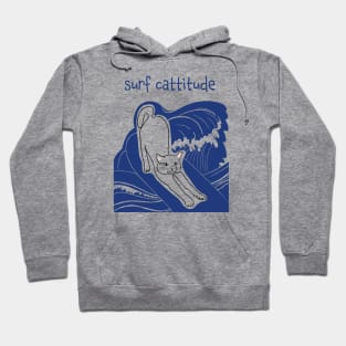 SURF CATTITUDE CAT Hoodie